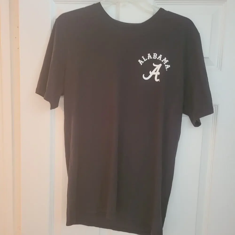 Nike Alabama Black Shirt Helmet with #16 on back Very nice‎ Unique Size Medium